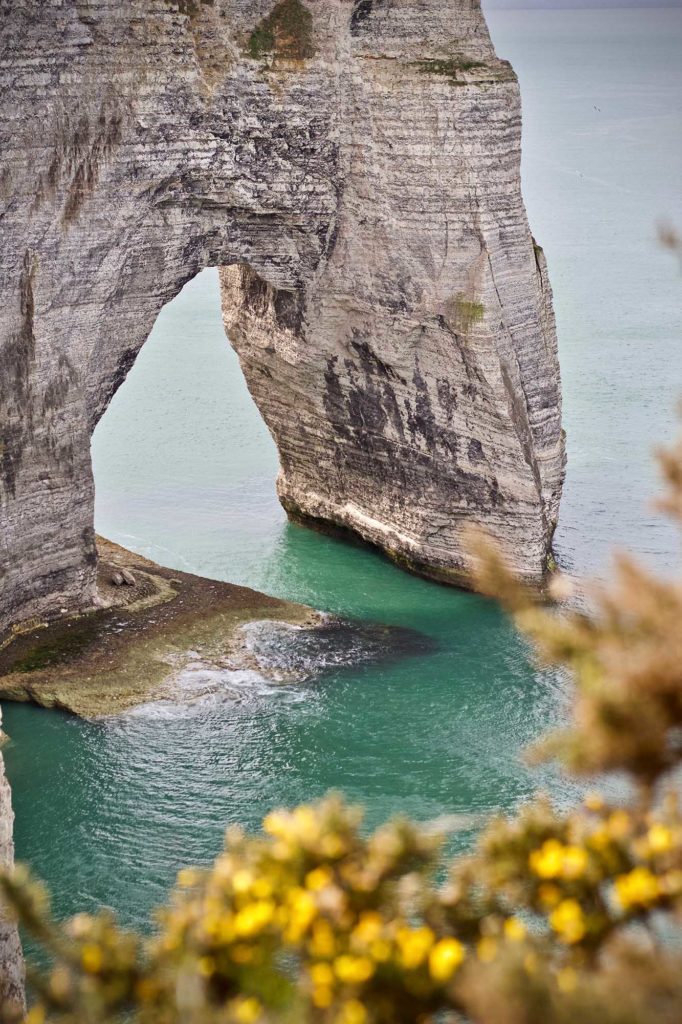 Falaises d'Étretat in Normandie