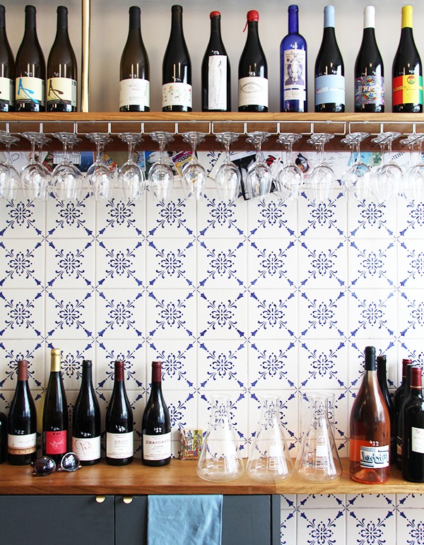 Where to drink wine in Paris - natural wine bar La cave à Michel